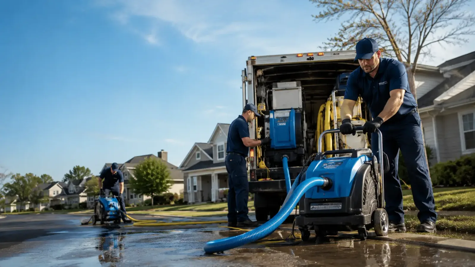 Flood Damage Cleanup in Ridge, NY